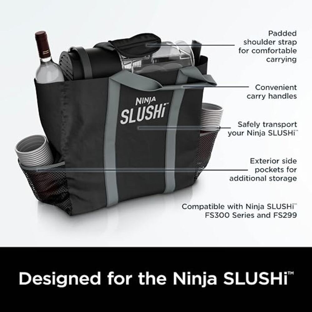 New Ninja SLUSHi Travel Party Tote Black Bag